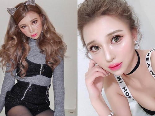 日韓混血美乳正妹「眞瀬リリナ」，低胸裝讓「豐滿美乳」要蹦出！