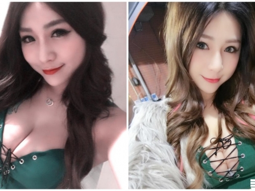 火辣DJ「養眼美乳」太誘惑，穿上性感馬甲「胸型全都露」！