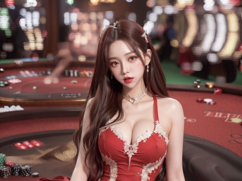 AI生成美女~Casino Playgirl