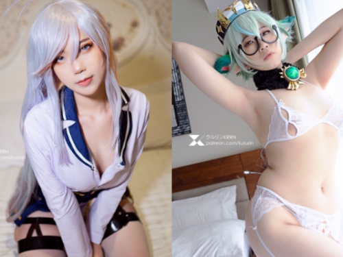 正妹Coser「佛系防露」　透氣膠帶當胸貼…很薄很透「粉嫩乳首」被看光