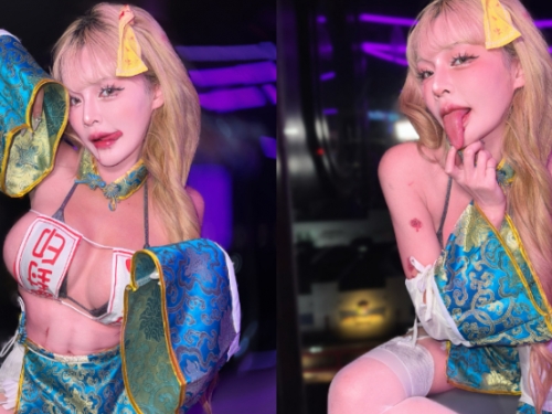 巨乳女殭屍「布丁」用舌頭吸精，「狂溢Ｆ奶」封印大失敗！