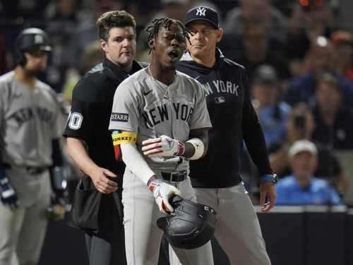 MLB》前役被趕出場後發文批裁判 洋基奇澤姆將遭禁賽1場、但他要上訴