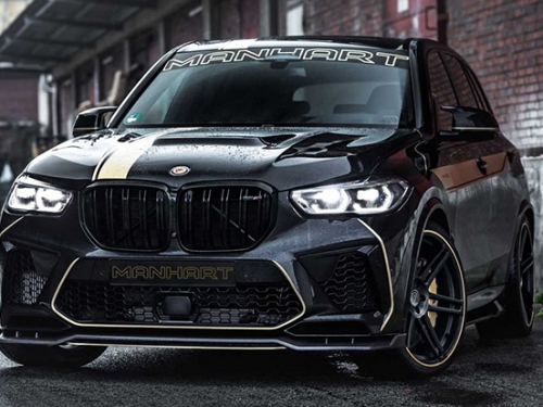 BMW X5 M 化身黑金猛獸！Manhart 推出極致爆改「MHX5 800」