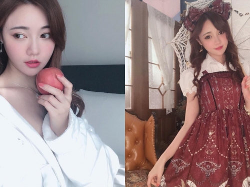 洋娃娃出沒！「蘇小立」蘿莉塔洋裝精緻秀氣，只穿浴袍瞬間性感加倍！