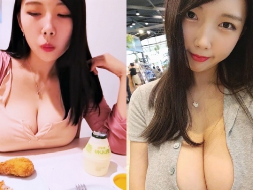 直播主 Velvet 逛 Ikea「把巨乳放桌上」爆紅！IG 滿滿福利照...把網友晃暈了