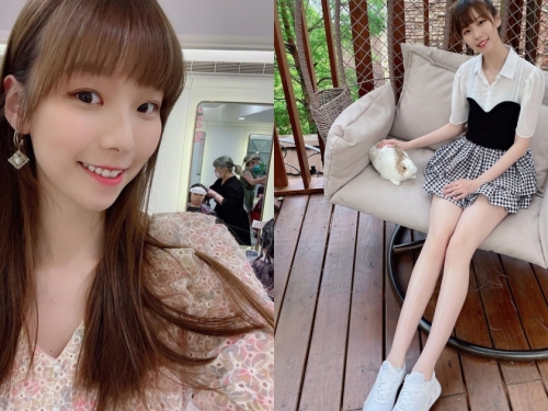 清純可人的「萌系正妹」金渲mik，修長美腿超讓人戀愛！笑容更是甜上加甜！