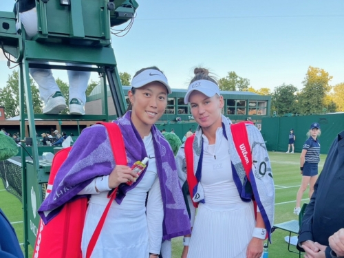 溫網》詹皓晴女雙2連勝 攜俄國搭檔闖草地大滿貫16強