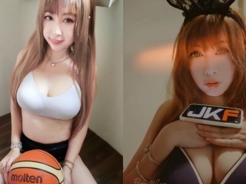 爆乳妹子想灌籃！「Aki澤野亞希」挺三顆球求助網友，天然呆萌傻傻忍人愛