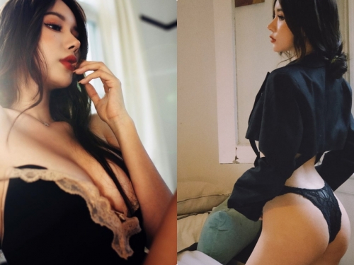 潮拍攻略！大尺辣妹「媛媛醬」視角好銷魂，極品大深溝實在雄偉！