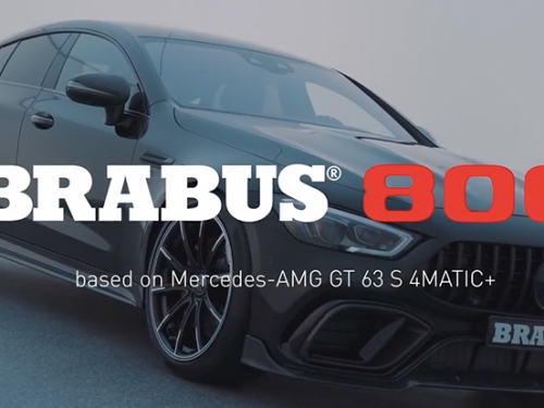 買「三芒星最速轎跑」AMG GT63 S 還不滿足？「BRABUS 800」專為這種不易滿足的人存在！