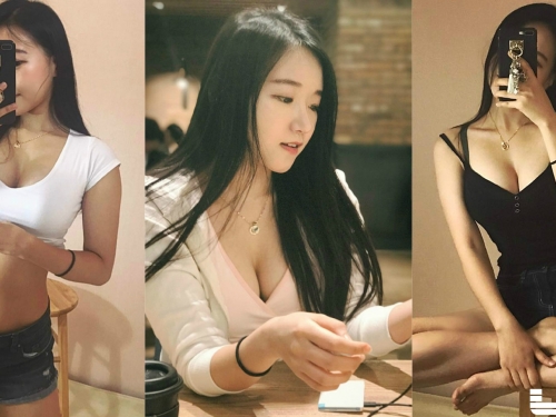 好猛！小隻女內建「娜美級」人間凶器，又深又長的溝讓人想一頭栽下去…