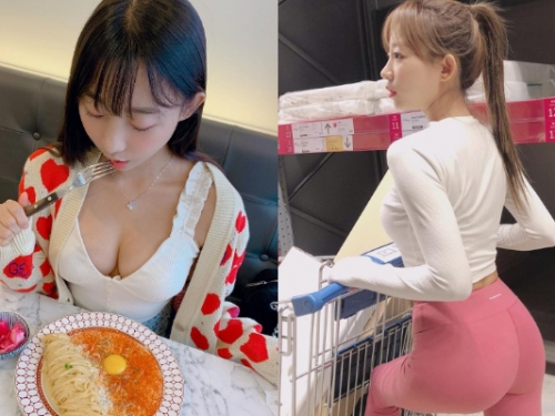 知名百萬網紅「在家DIY」影片曝光　熱褲長腿X低胸乳搖畫面養眼！