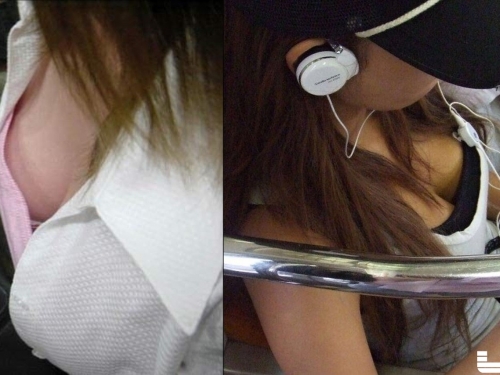 日本人的日常？搭電車沒事幹…　就當痴漢偷拍女生的奶