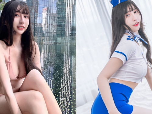 我的女友是「迷人純欲空姐」，「白皙美乳胴體」床上帶你飛...