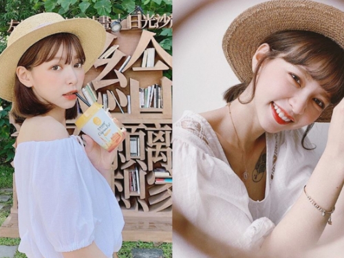 俏麗短髮正妹！「Kimy」大眼甜笑超迷人，美腿下的性感腳脖子若隱若現讓人盯著難放！