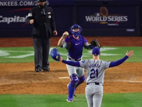 MLB》道奇去年冠軍球將拍賣！ 投捕搭檔想賦予更高價值