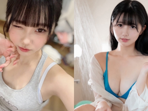 H奶乖巧制服妹「在我面前狂露內褲」，情慾高漲...忍不住猛烈撞擊！