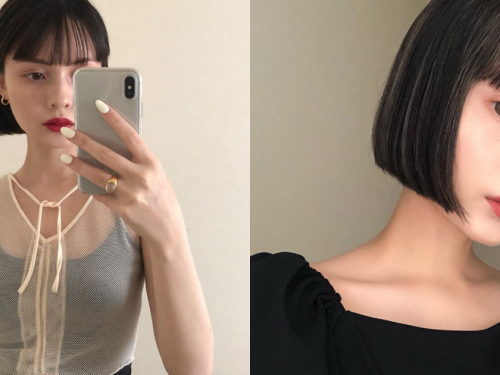 暗黑精靈少女！日美混血兒Rachel齊瀏海短髮，神秘冷冽不輸韓國女星Lisa