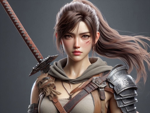 Handsome Female Warrior (1)