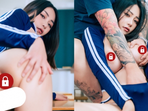 巨乳體育生「璐咪」給老師按摩舒壓，「揉奶猛插」才是最放鬆的姿勢！