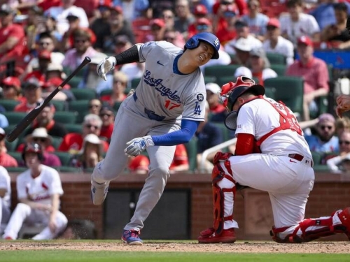 MLB》大谷夯長打、本季首度挨球吻！克蕭摘本季首勝寫史上最狂紀錄