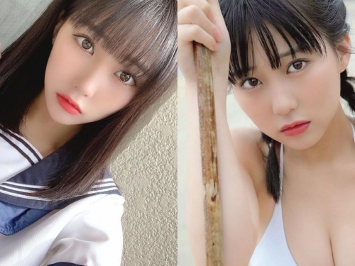 可甜美又可性感的「小隻馬白嫩正妹」，首本寫真解放「青春胴體」!
