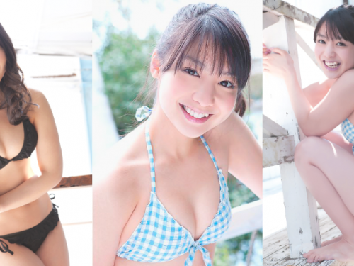 可ㄧ手掌握的嫩白乳！虎牙妹子「小池唯」，可愛燦笑瞬間融化你心～