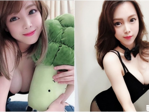 「甜美大奶妹」小背心太犯規！「飽滿美乳」呼之欲出！看不出來還是個辣媽啊！