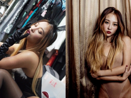 謎樣的性感女子！「Jennifer」眼神高冷犀利，猖狂曲線和美大的Ｆ乳衝擊著男人的理智線！