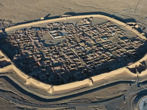空中俯瞰驚見巨型「烏龜」 竟是400年前明朝古城