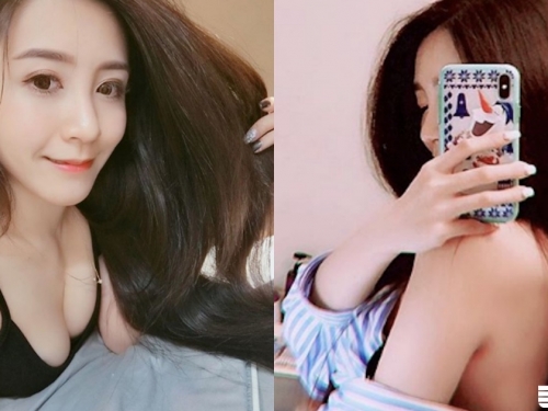 在家94不愛穿衣！性感網美「居家超火辣」低胸深V露美背 ！網：裡面到底有沒有穿！