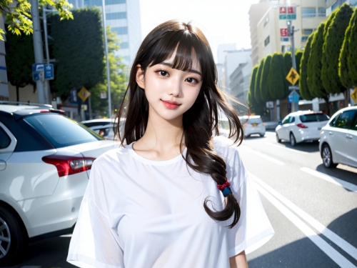 AI-generated ~ Natsune_AI-Lustful girl like this... 2 (I want a girl like