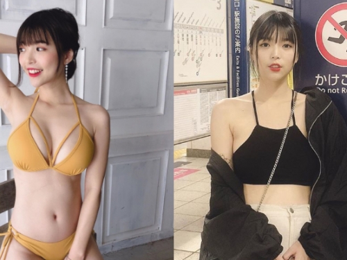 人氣youtuber「一隻阿圓Circle」水汪大眼清甜可愛，飽滿上圍纖瘦美腿更吸睛迷人！