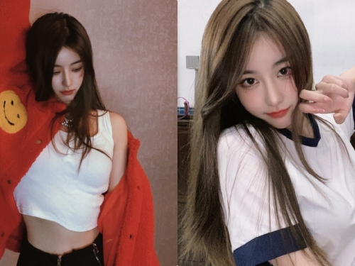 抖音21歲正妹「S曲線超撩人」，運動服裝的胸型好凸出喔！