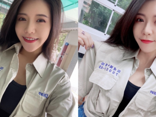 「焦糖Chiao」披建中校服超犯規，「隱藏版雪乳」讓全校暴動！