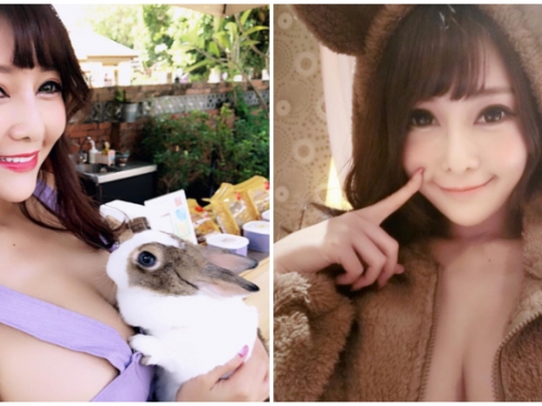 當她的寵物太幸福　「巨乳甜心」安希穿上熊熊睡衣當你的寵物，讓你幸福加倍