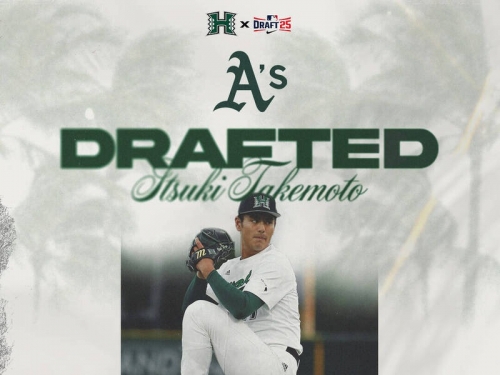 MLB》赴美就學的日本二刀流好手武元一輝 獲運動家第19輪選進