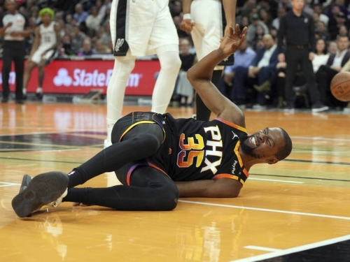 NBA》本季有他戰績11勝2敗！ 太陽老大哥KD再次受傷缺陣