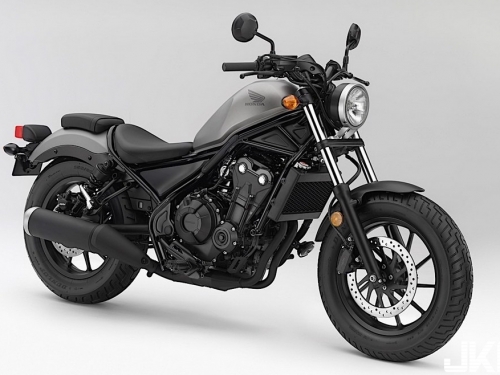 黑暗「叛軍」！Honda Rebel 300/500發表