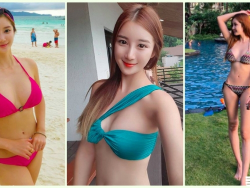 IG女神！超胸「白皙大奶妹」極品身材好逆天！超邪惡「美乳線條」讓人不要不要…
