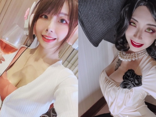 JKF 女郎「甘娜」Cos《惡靈古堡8》吸血鬼夫人！網喊：夫人我不想努力了