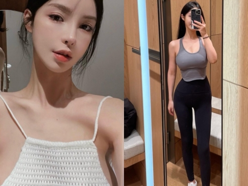 上海正妹居隔在家不穿bra！「自拍美體」露巨乳細腰美腿，網友都想一起隔離了！