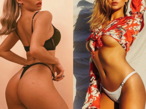 妹子身材火辣還會自體發光？！謎樣的「巧克力嫩乳」…閃閃惹人愛