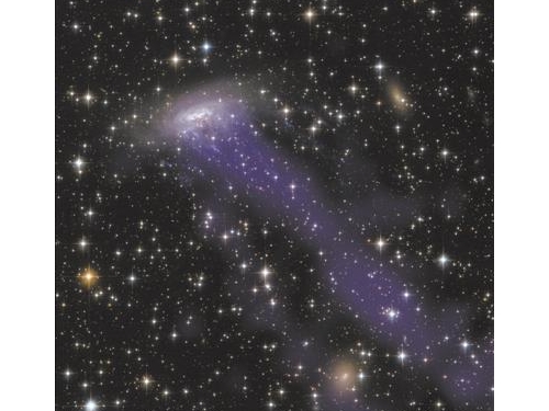 水母星系「尾巴」也可孕育恆星
