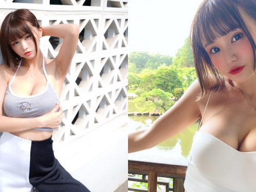 地心引力抓不住你！日籍正妹みもれもん捧奶照太犯規，芭比臉蛋、魔鬼上圍太不科學