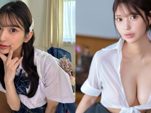 壞壞女學生提議「幫尻一發」，馬上就被她的青春肉體誘惑...