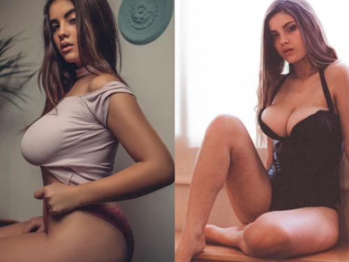 成人福利！巨乳妹「渾圓雙奶球」塞滿全螢幕　3D立體視覺效果太震撼