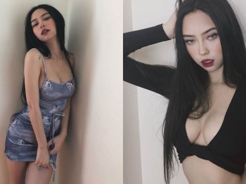 暗黑風火辣正妹「雙乳快蹦出」，惹火挖空裝「洞開好大」！