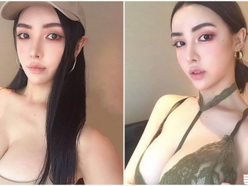 最愛大爆乳出門！火辣麻豆「內衣下有超兇車頭燈」，清涼造型讓路人看暈！