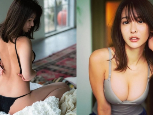曾為護理師的「G罩杯成熟感正妹」，美背線條超極品！